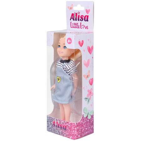 Кукла детская 1TOY Alisa Little Love блондинка мини 14 см