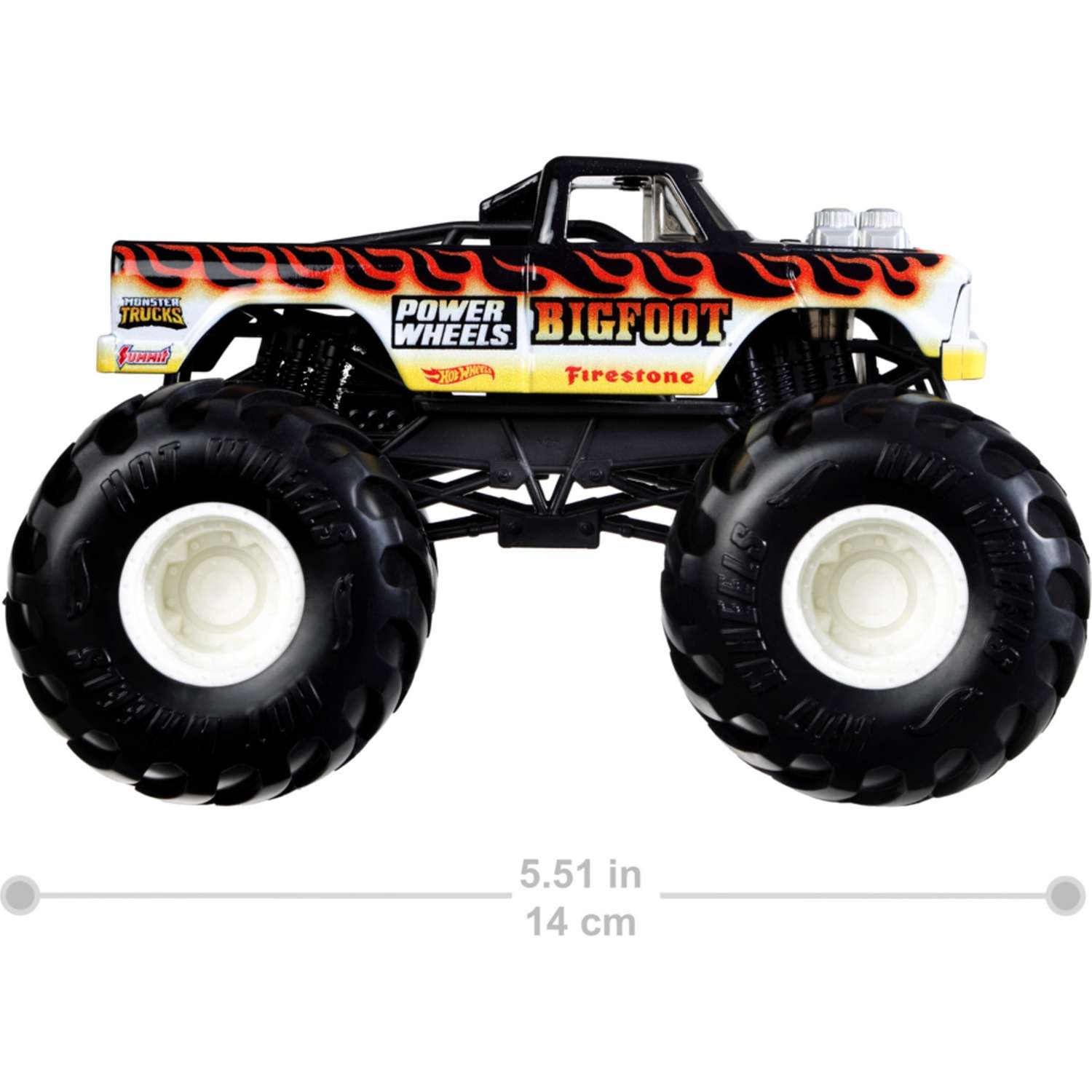 Машинка Hot Wheels Monster Trucks большой Бигфут GWL10 FYJ83 - фото 5