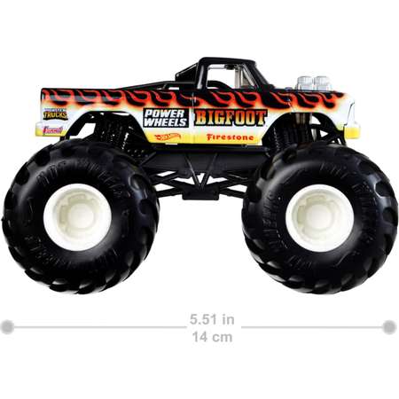 Машинка Hot Wheels Monster Trucks большой Бигфут GWL10