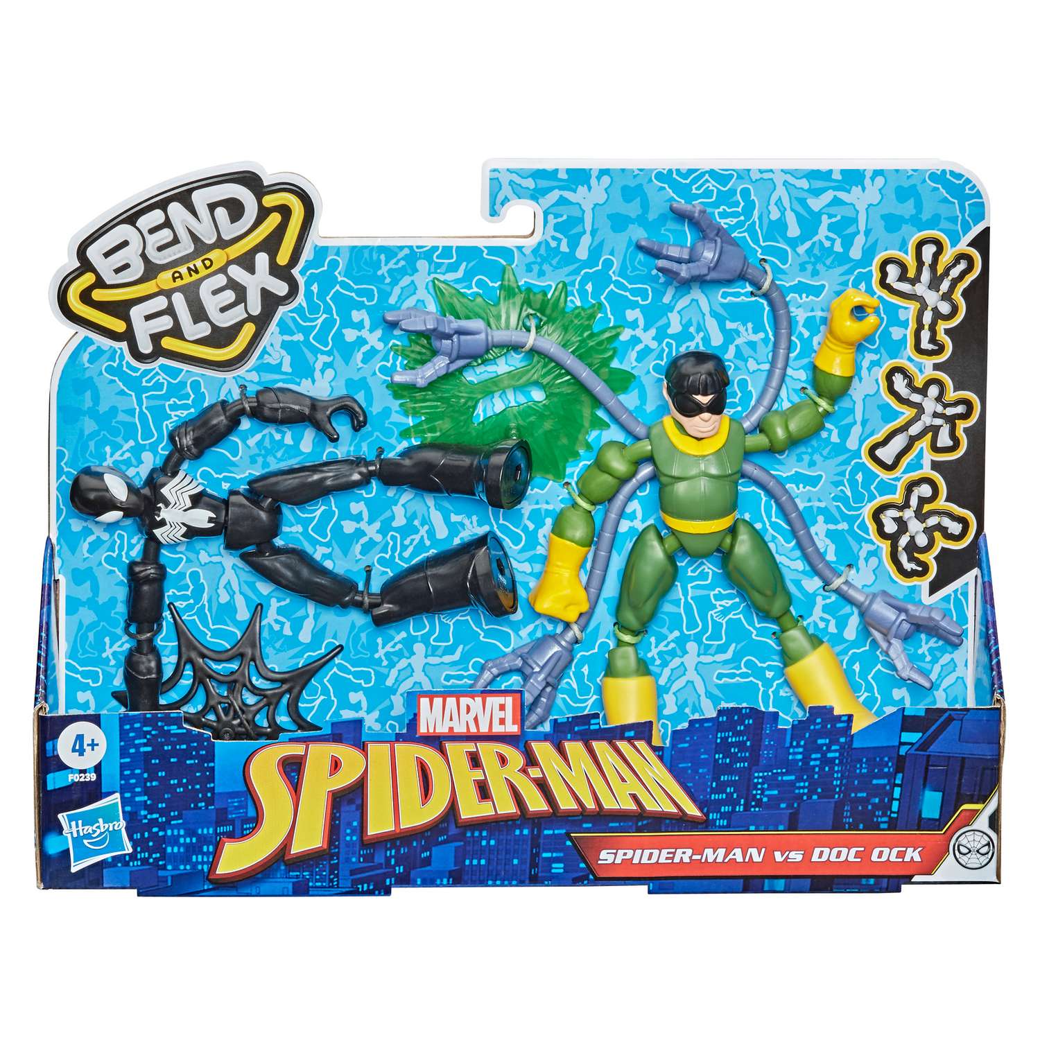 Набор игровой Hasbro Бенди Человек-паук против Доктора Октопуса F02395L0 - фото 2