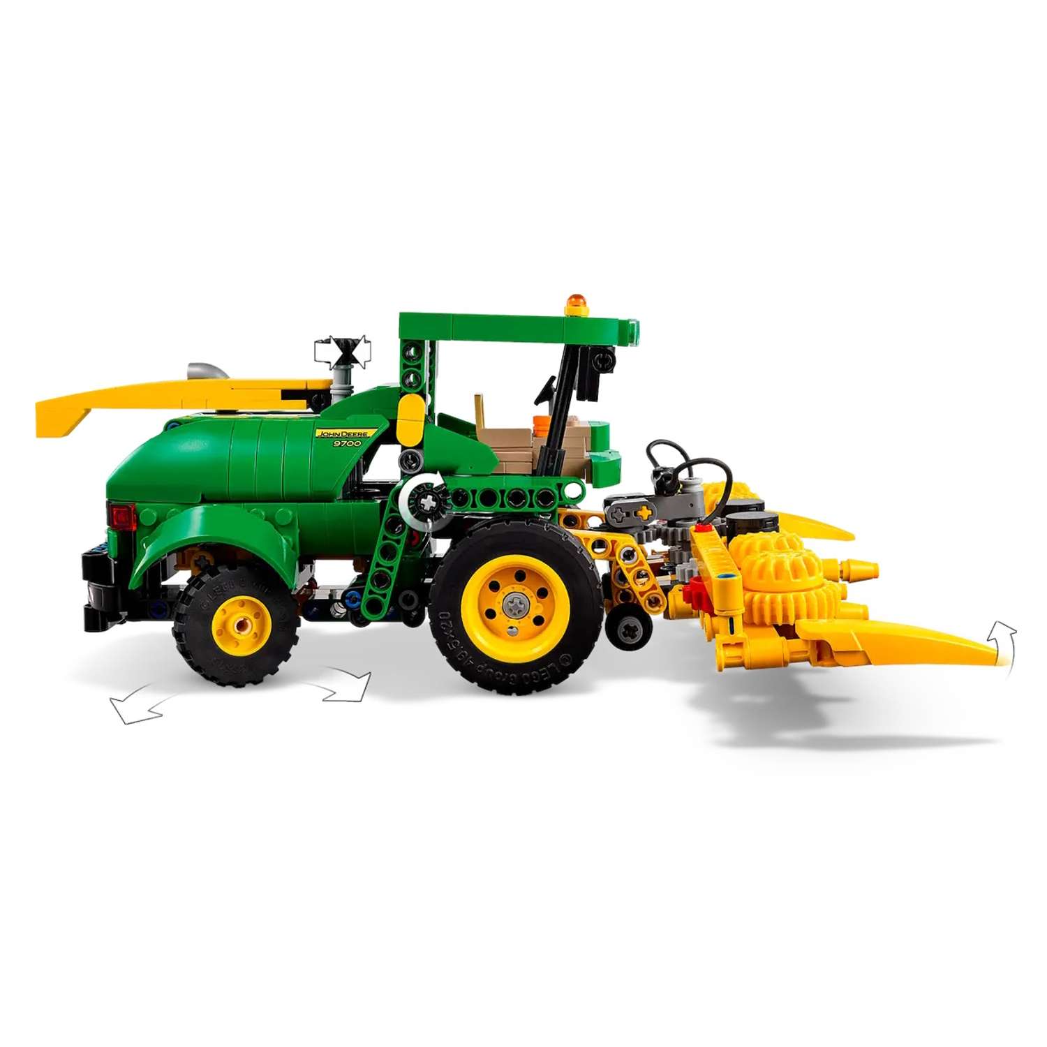 Конструктор LEGO Technic Кормоуборочный комбайн John Deere 9700 42168 - фото 4