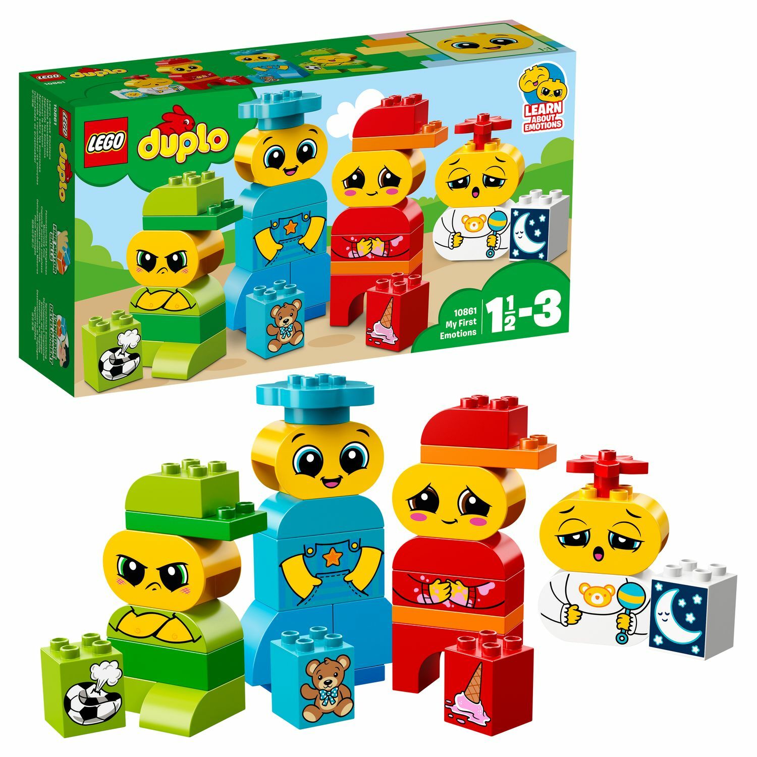 Конструктор LEGO Мои первые эмоции DUPLO My First (10861) - фото 1