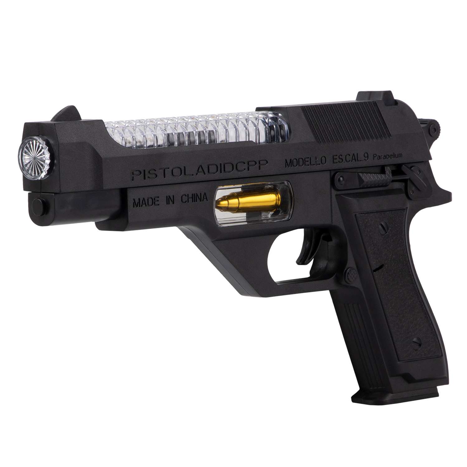 Игрушечное оружие Маленький Воин Пистолет 23 см на батарейках со звуком светом и вибрацией JB0211026 - фото 6
