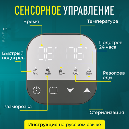 Стерилизатор-подогреватель ANGOO А-01