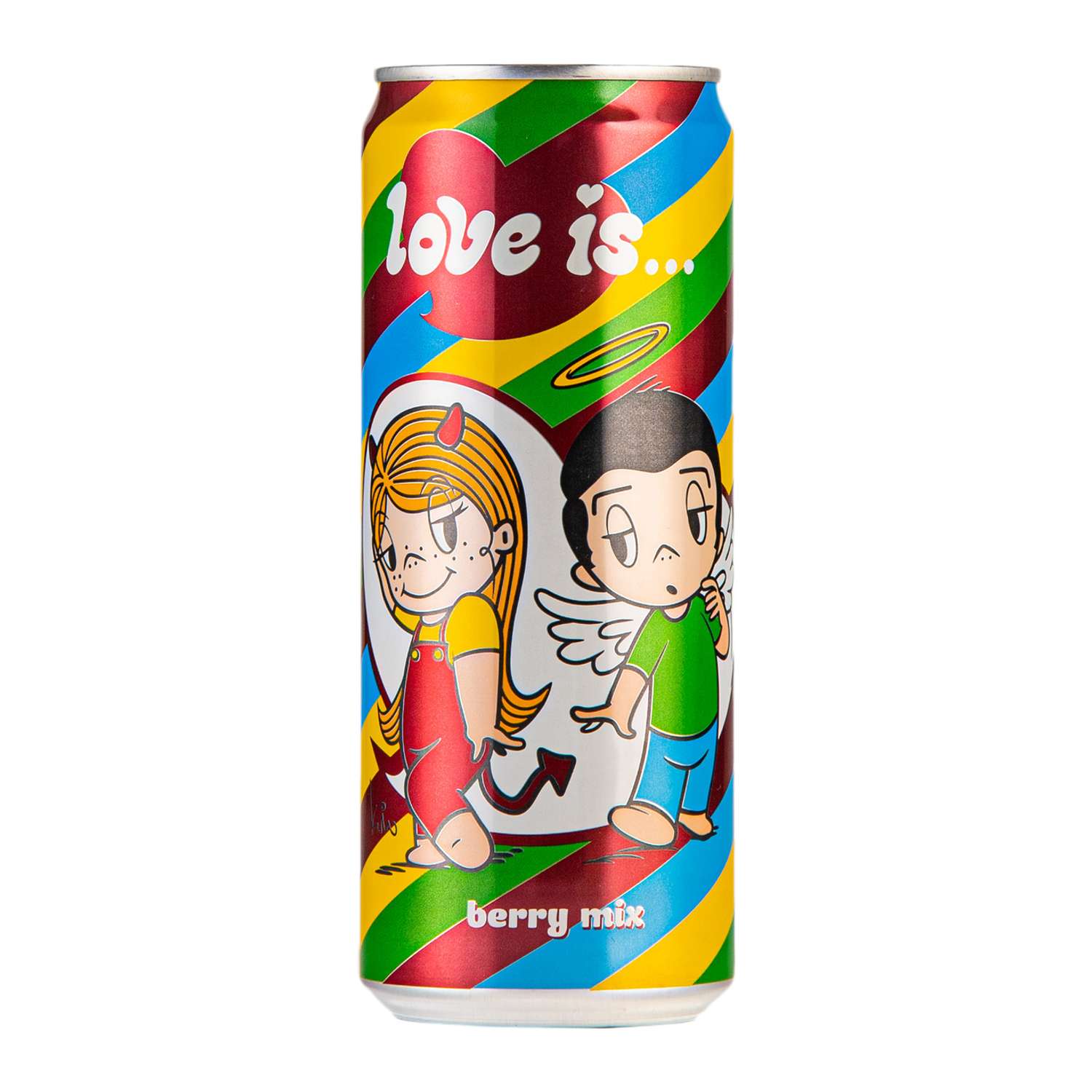 Напиток газированный Love is.. Berry mix (Ягодный микс) 0.33 л 12 штук - фото 3
