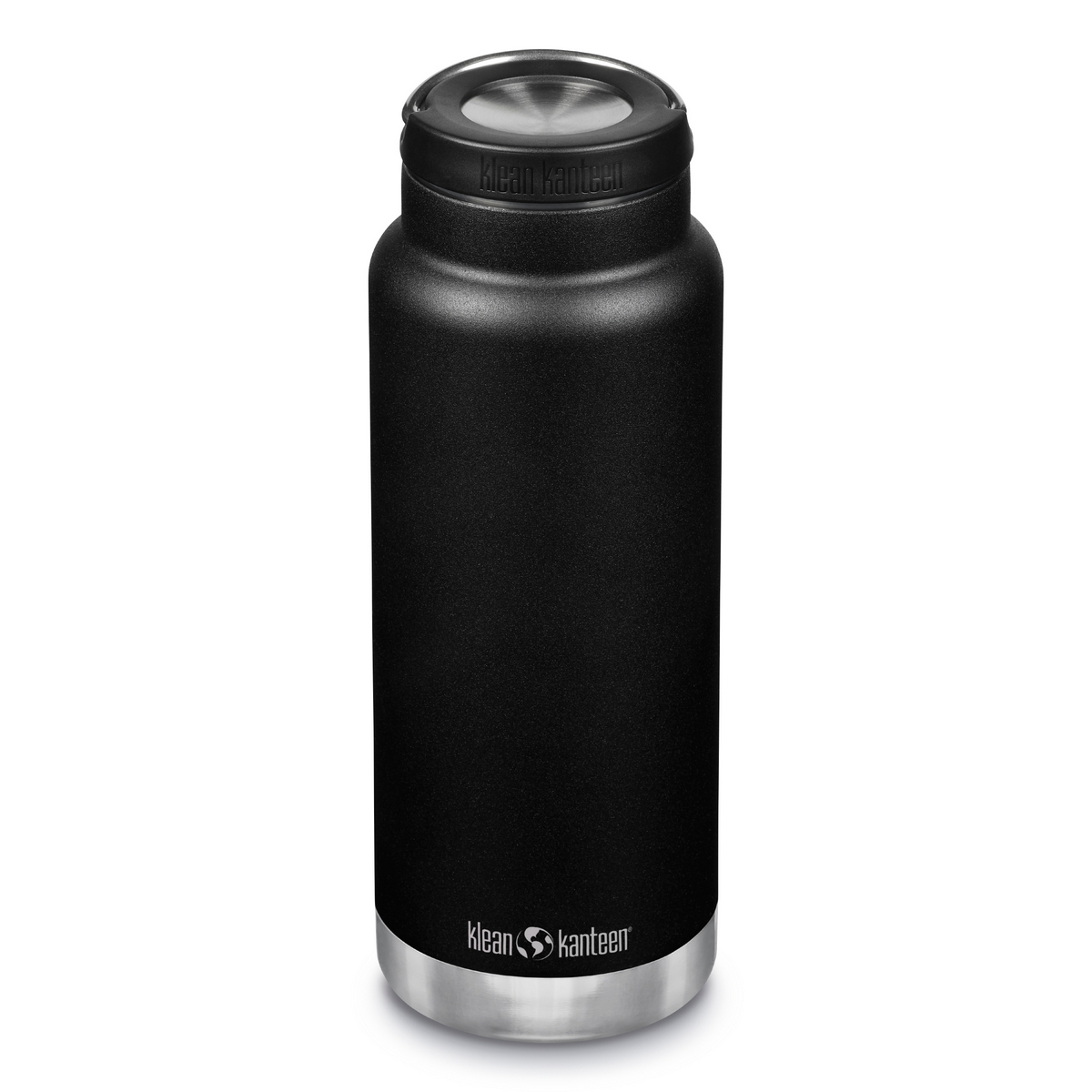 Термобутылка Klean Kanteen TKWide Loop Cap 32oz Black 946 мл - фото 1