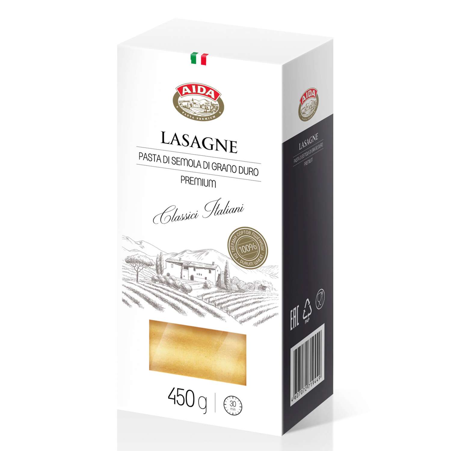 Макаронные изделия AIDA Lasagne/Лазанья - фото 1
