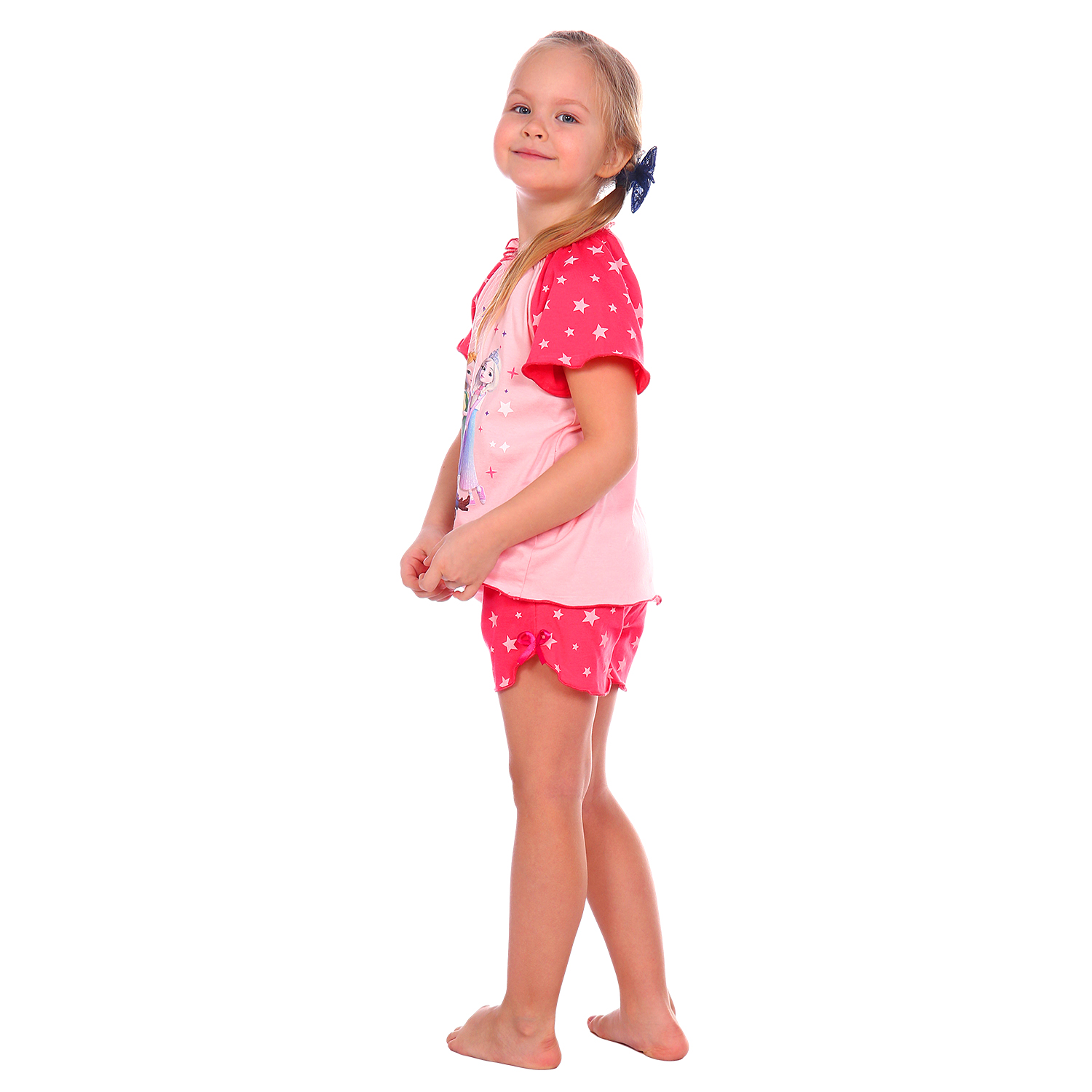 Пижама Детская Одежда S0412К/розовый_малиновый - фото 4