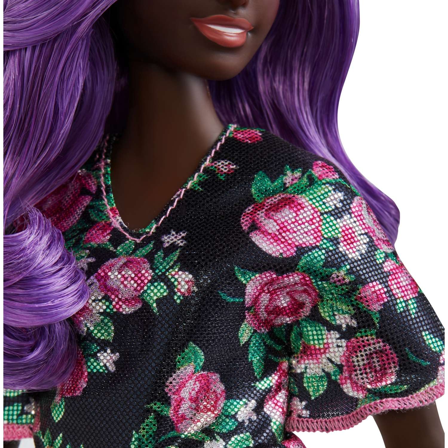 Кукла Barbie Игра с модой 125 Шелковое платье с цветочным принотом FXL58 FBR37 - фото 8