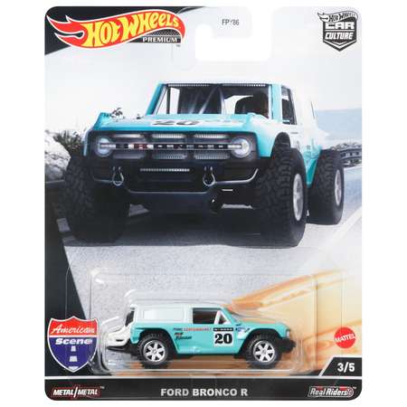 Машинка Hot Wheels Car Culture Американская серия Форд Бронко R HCK05