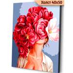 Картина по номерам Art sensation Шикарные цветы AR011