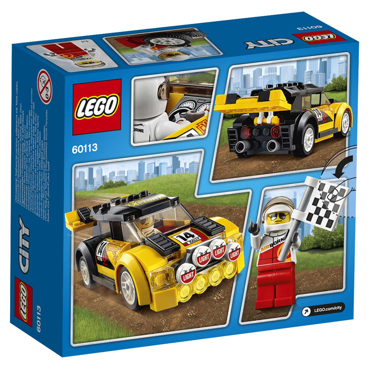 Конструктор LEGO City Great Vehicles Гоночный автомобиль (60113) - фото 3