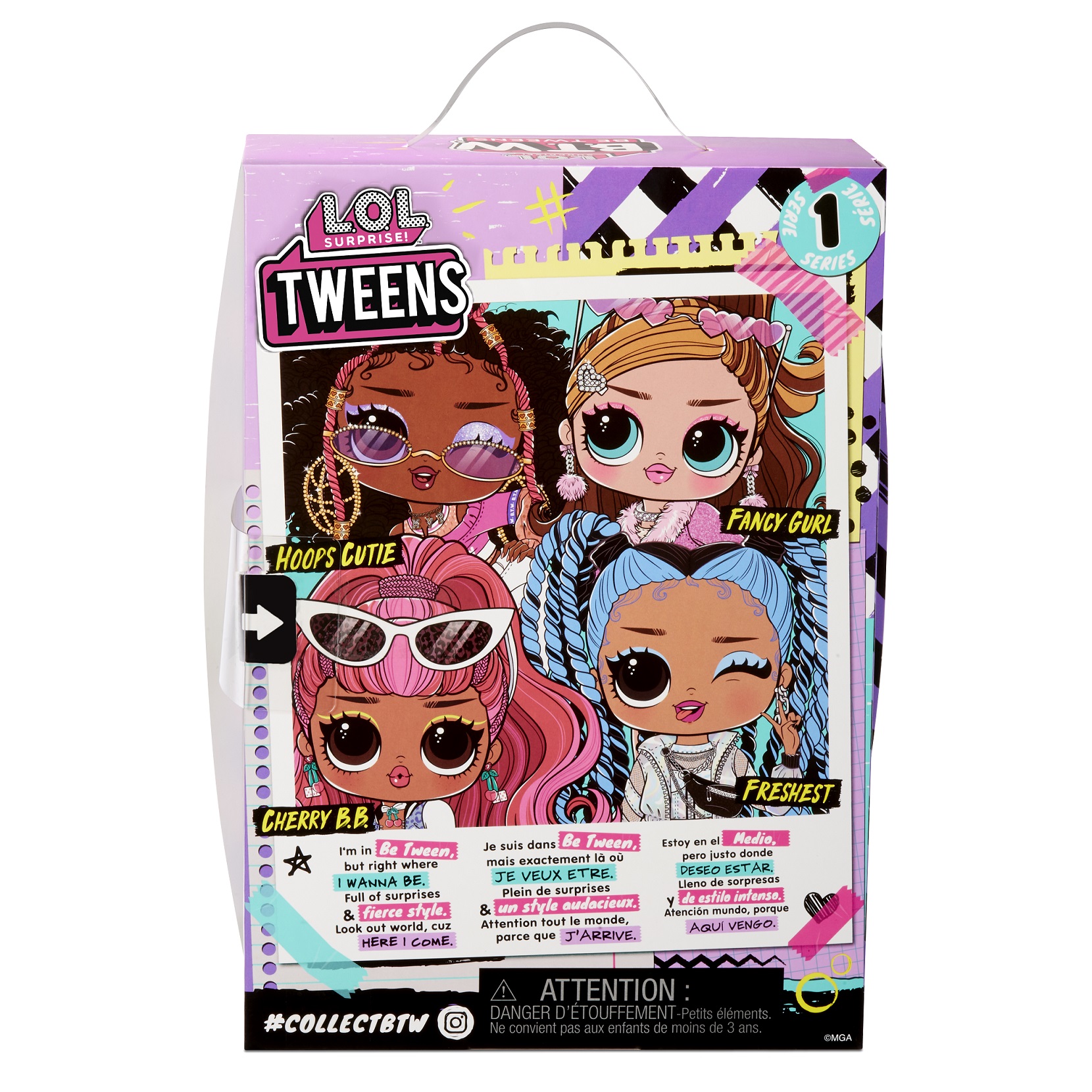 Кукла LOL Surprise! Tweens Doll- Hoops Cutie 576693-WB - фото 3