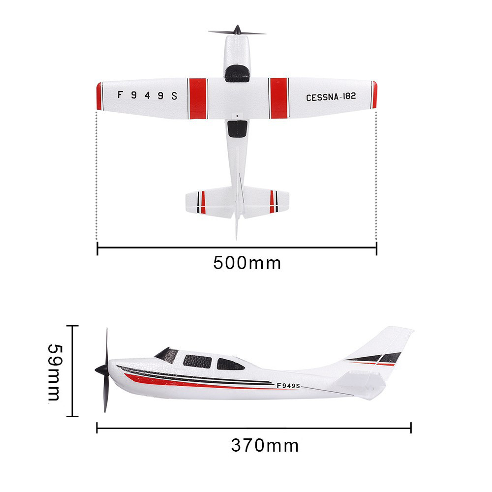 Радиоуправляемый самолет WL TOYS Cessna 182 2.4G - фото 2