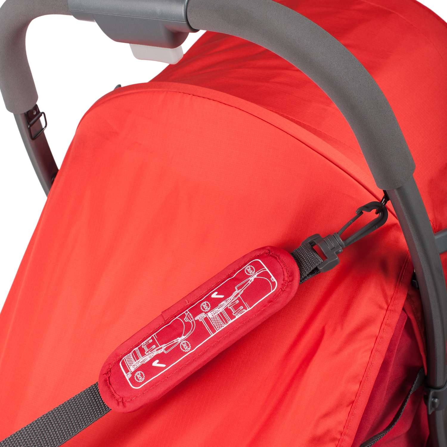 Коляска Graco Featherweight Chilli Red - фото 17