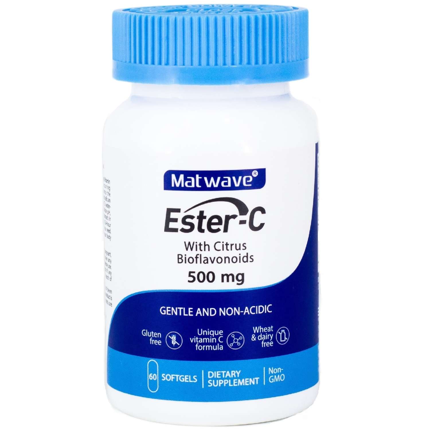 Витамин С Matwave Ester-C Эстер С 500 mg 60 капсул комплект 3 упаковки - фото 9