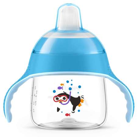 Чашка-поильник Philips Avent 200мл с 6месяцев Голубой SCF751/05