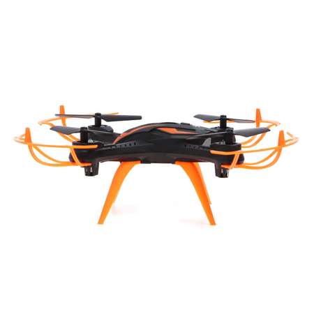 Квадрокоптер Автоград LH X15WF камера передача изображения на смартфон Wi FI цвет чёрно оранжевый