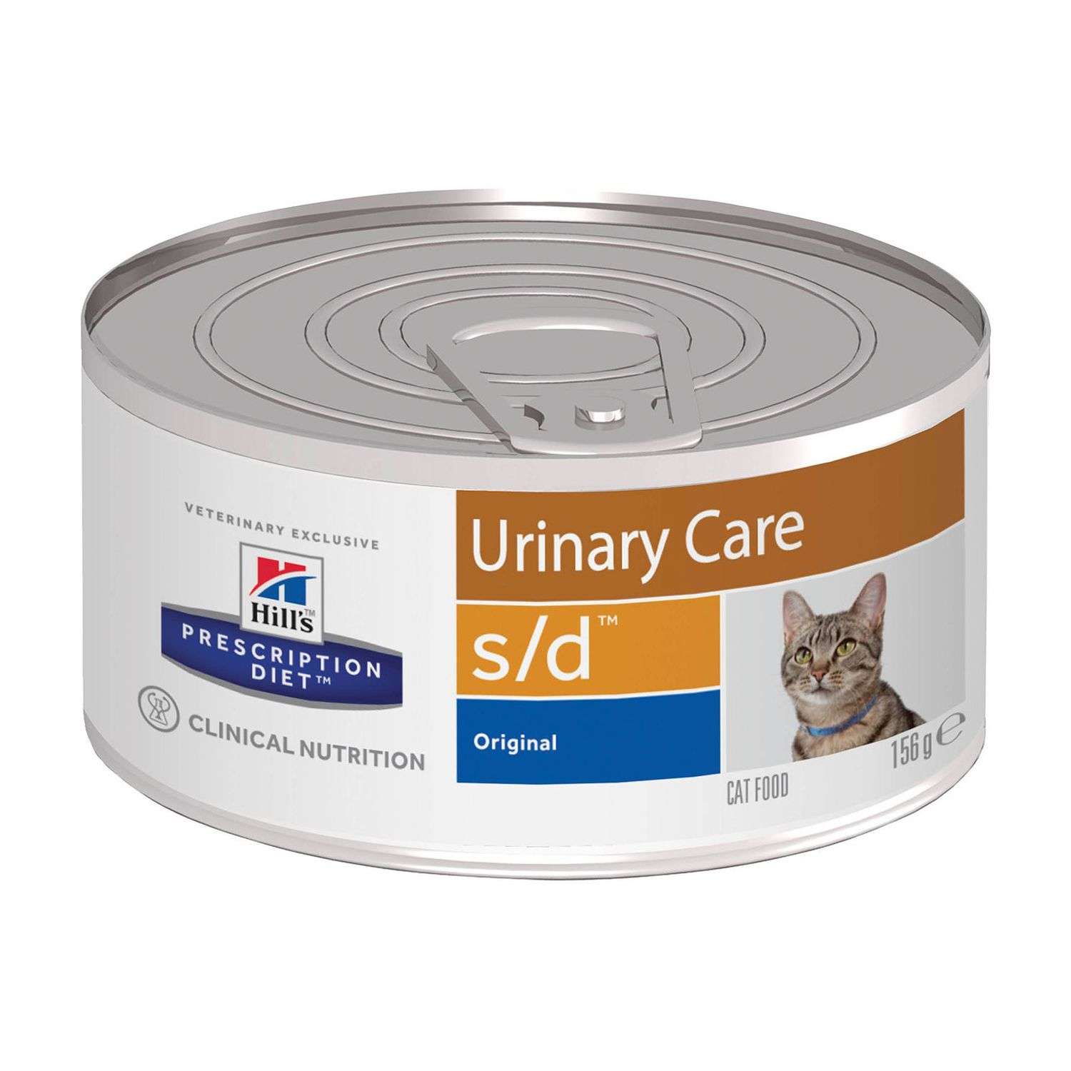 Корм для кошек HILLS 156г Prescription Diet s/d UrinaryCare для МКБ консервированный - фото 1