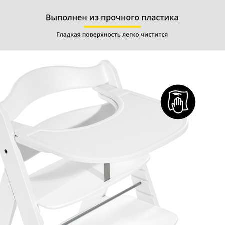 Столик для стульчика Hauck Alpha click Tray white