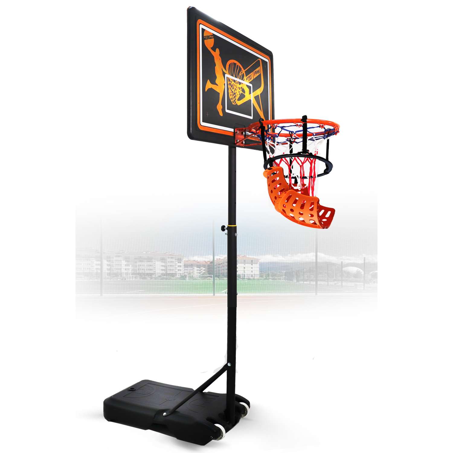 Баскетбольная стойка Start Line Play Junior 018FB с возвратным механизмом - фото 1
