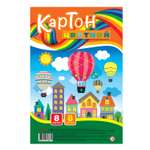 Цветной картон Prof-Press 8 лист.