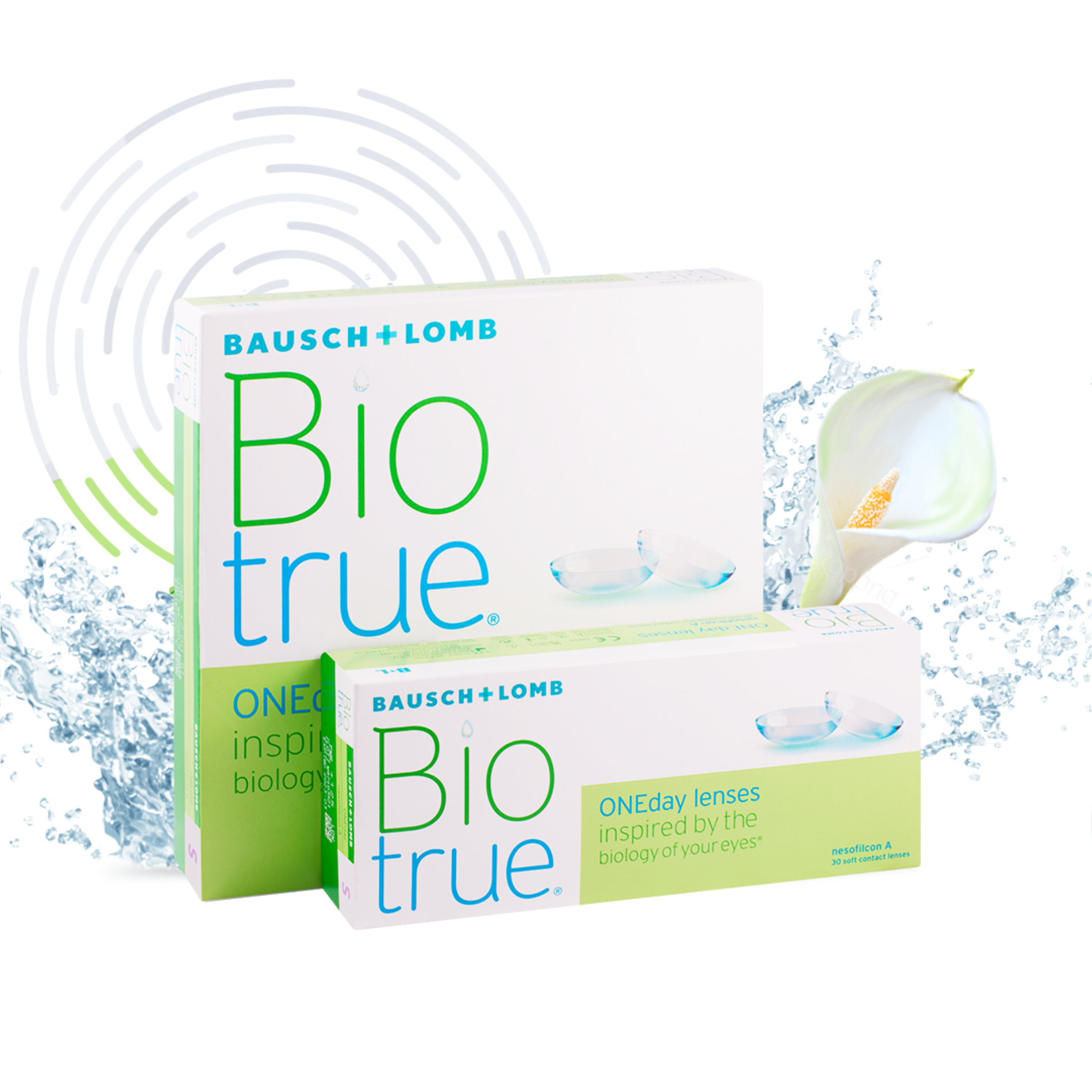 Контактные линзы Bausch+Lomb BioTrue ONEDAY 30 pk R 8.6 D-7.50 - фото 3