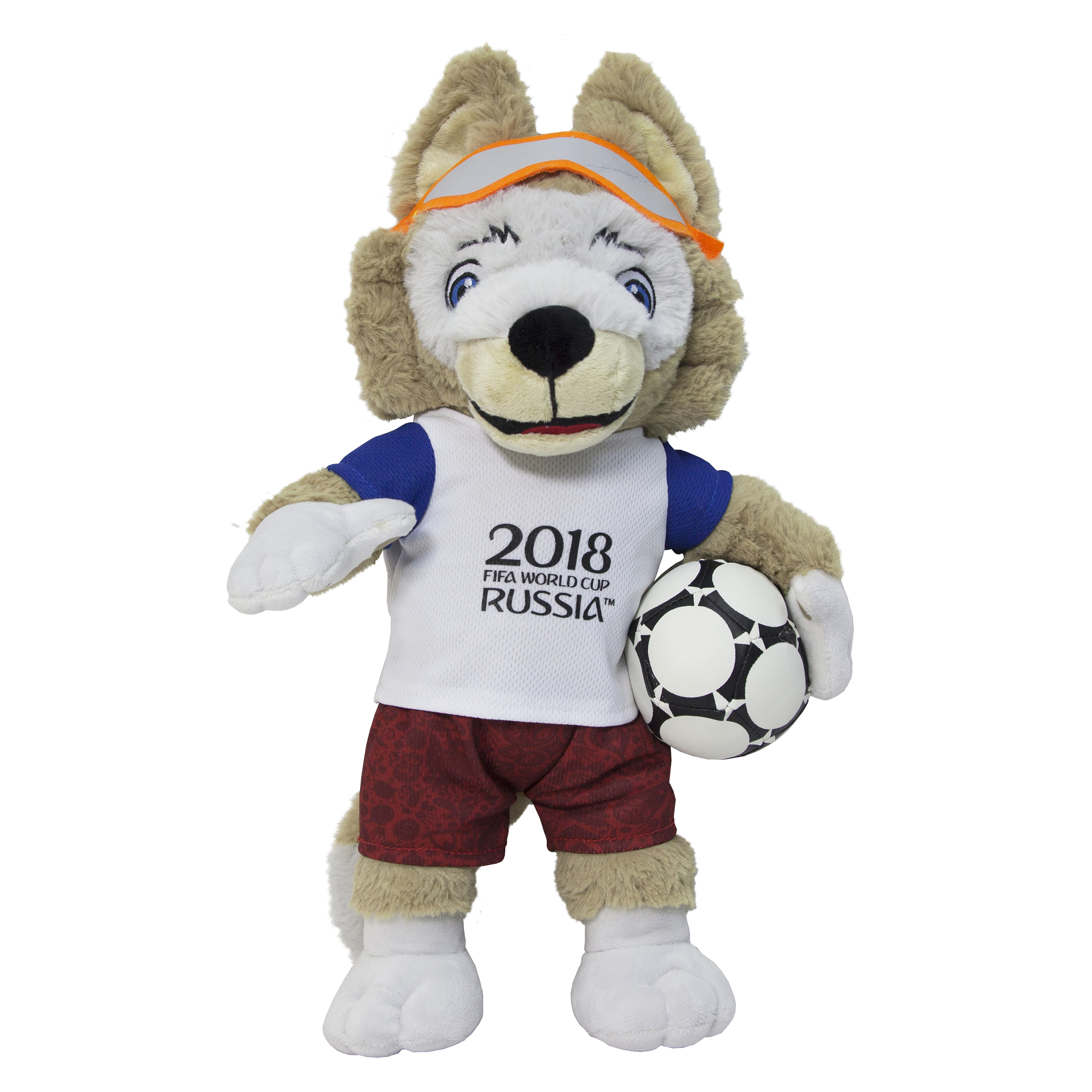 Игрушка мягкая 2018 FIFA World Cup Russia TM Zabivaka Т11252 - фото 1