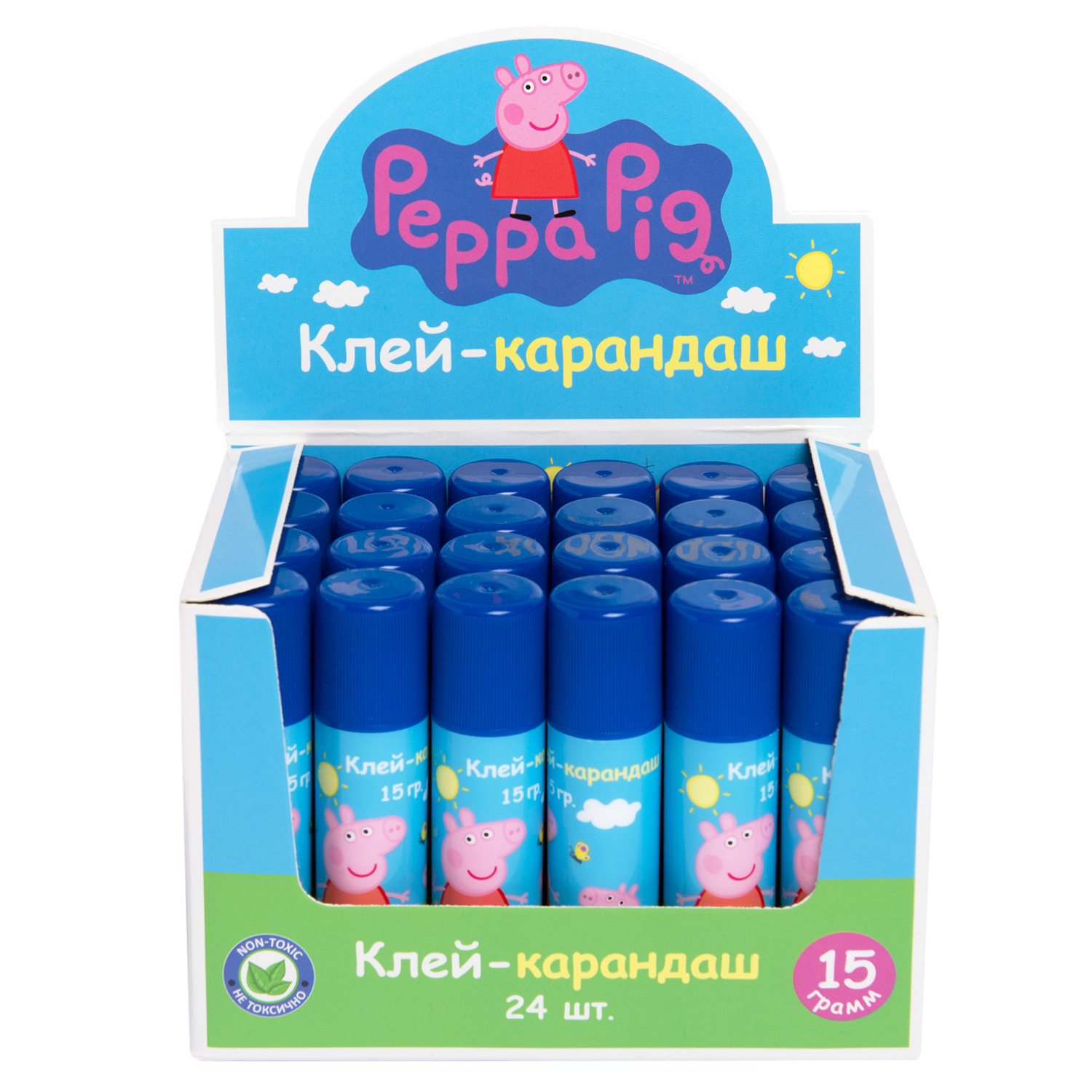 Клей-карандаш Росмэн Peppa Pig 15г - фото 3