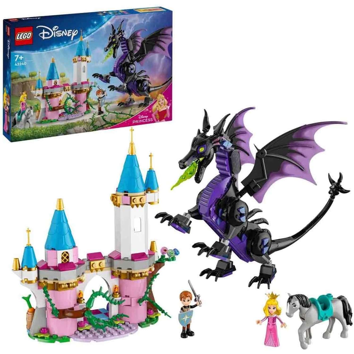 Конструктор LEGO Disney Princess Форма дракона Малефисенты 43240 - фото 1