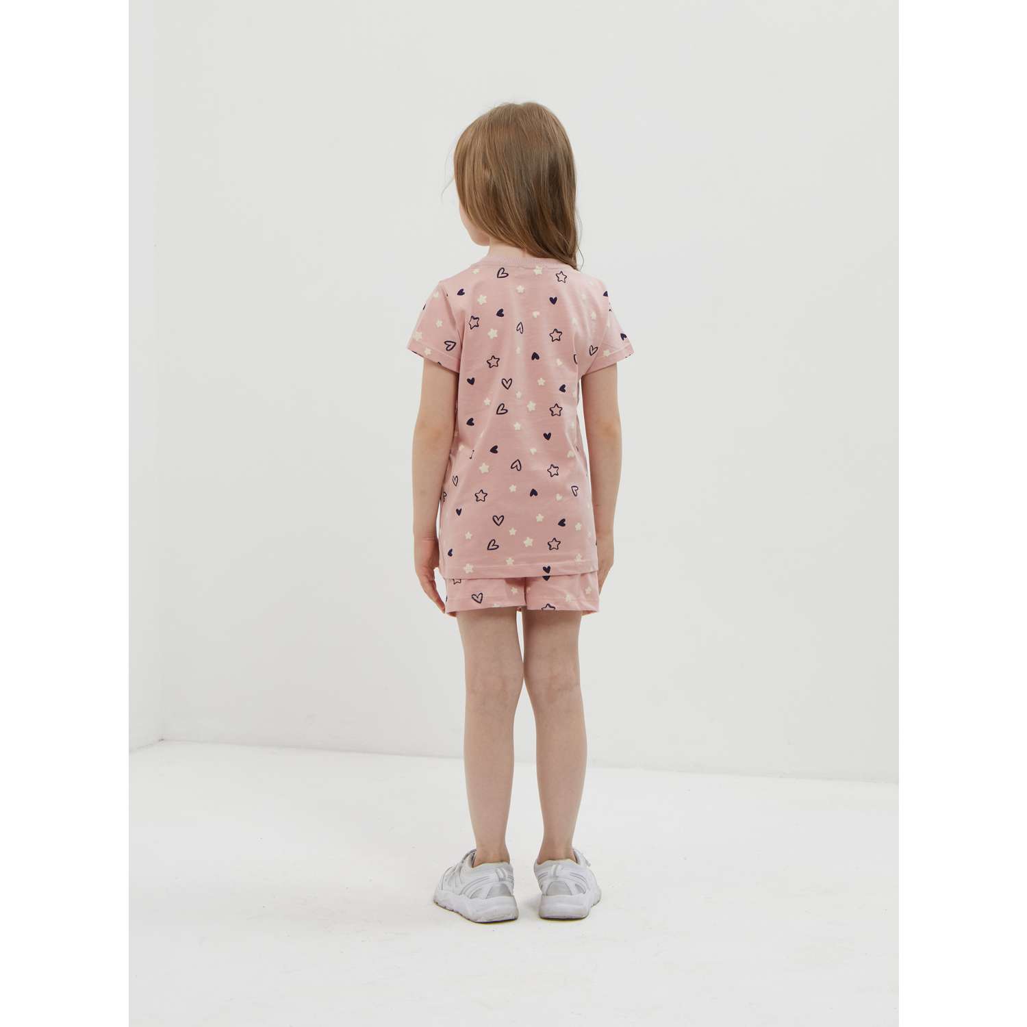 Пижама ISSHOP пижама с шортами розовая - фото 2