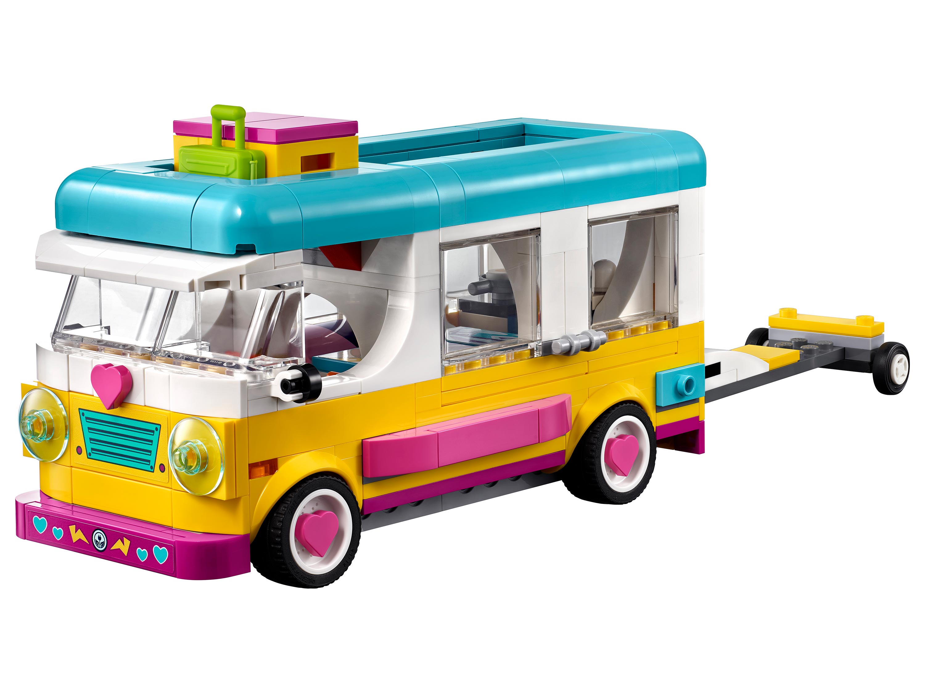 Конструктор LEGO Friends Лесной дом на колесах и парусная лодка купить по  цене 9599 ₽ в интернет-магазине Детский мир