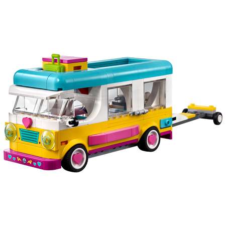 Конструктор LEGO Friends Лесной дом на колесах и парусная лодка