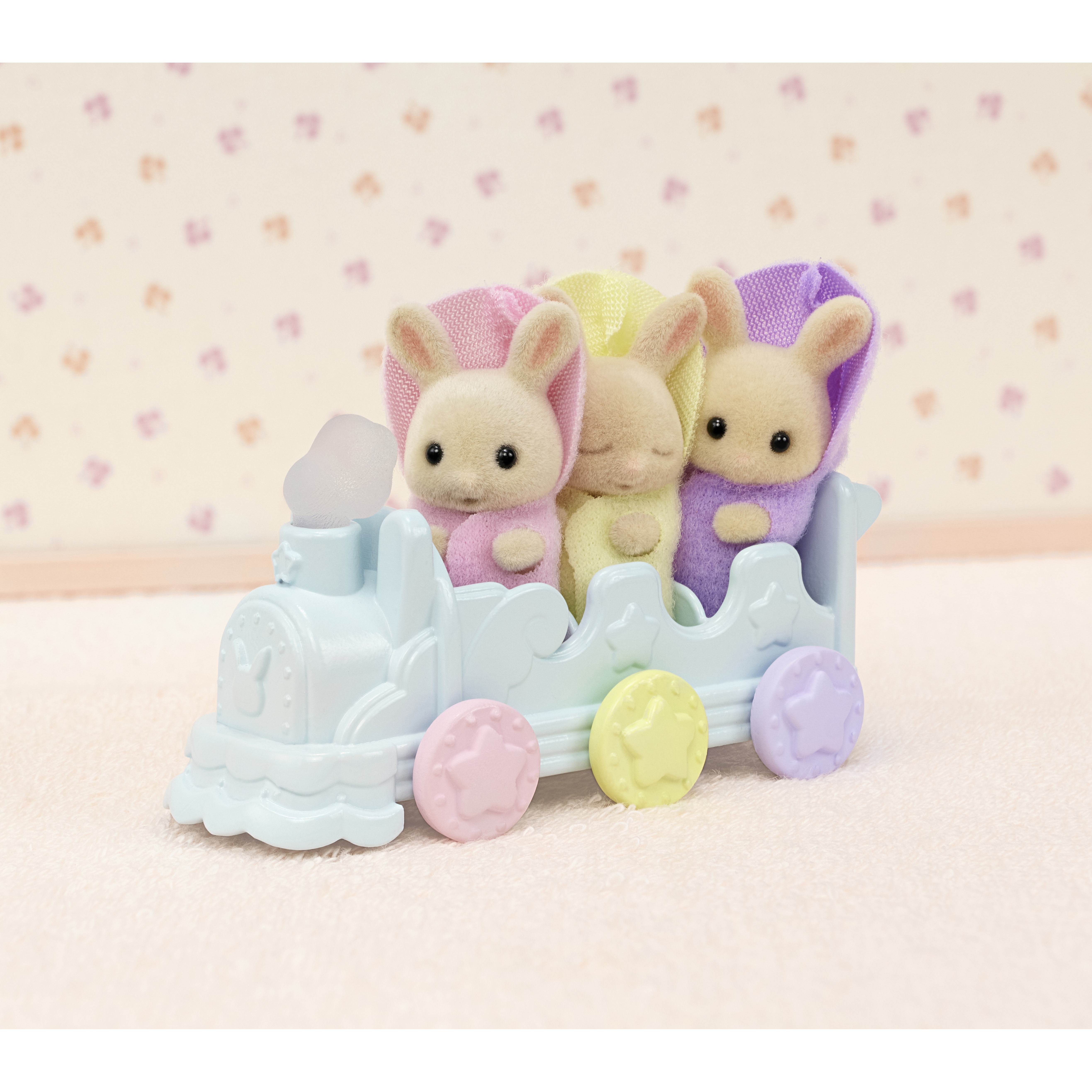 Игровой набор Sylvanian Families для купания тройняшек - фото 4