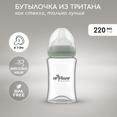 Бутылочка Miyoumi Anti-Colic 220 мл 1 шт.