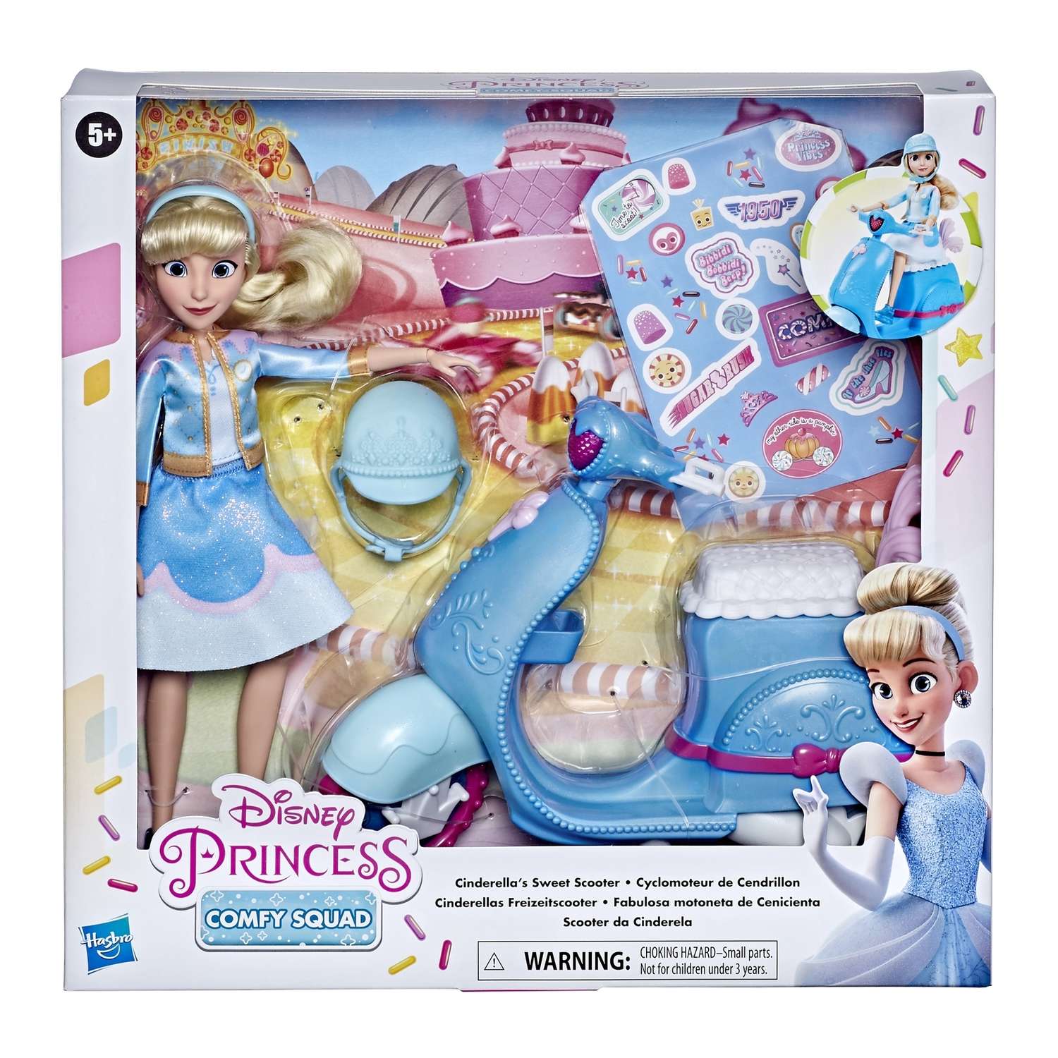 Набор игровой Disney Princess Hasbro Комфи Скутер E89375L0 E89375L0 - фото 2