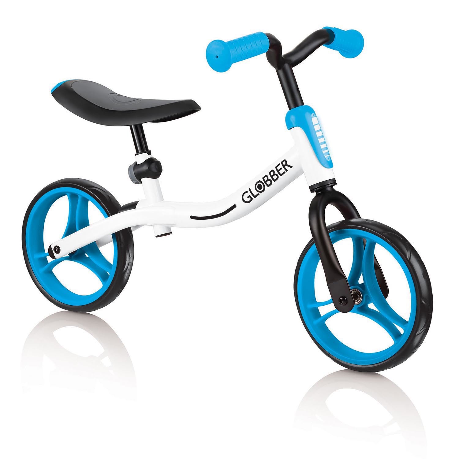 Беговел Globber Go Bike Бело-голубой 610-160 - фото 2