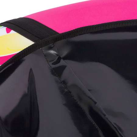 Тюбинг-ватрушкаBUTTERFLY110см Snowstorm розовый с черным