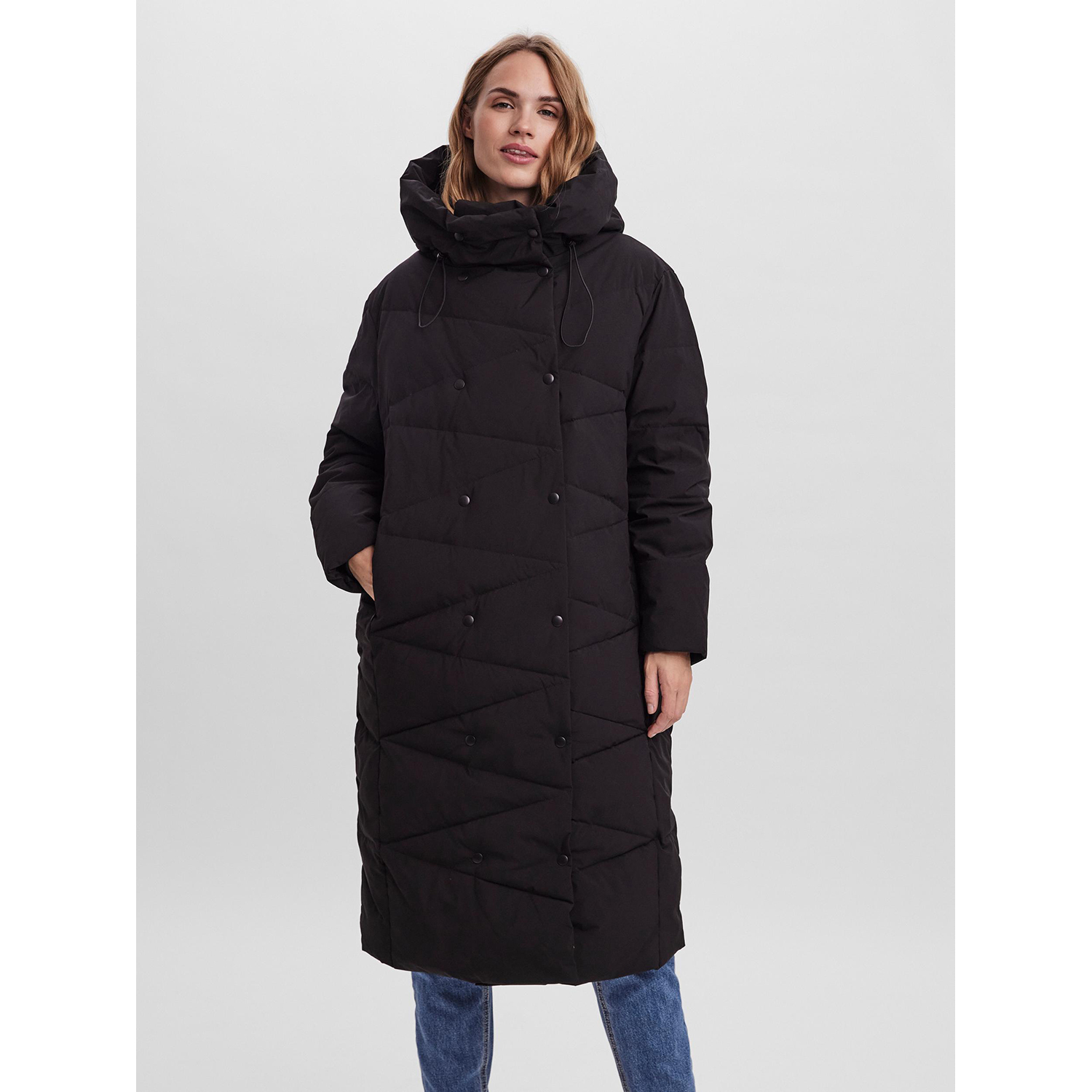 Пальто VERO MODA 10253409/Black - фото 5