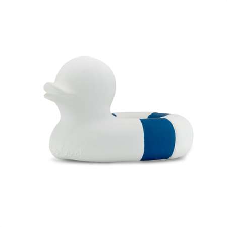 Прорезыватель грызунок OLI and CAROL Floatie Duck Navy из натурального каучука