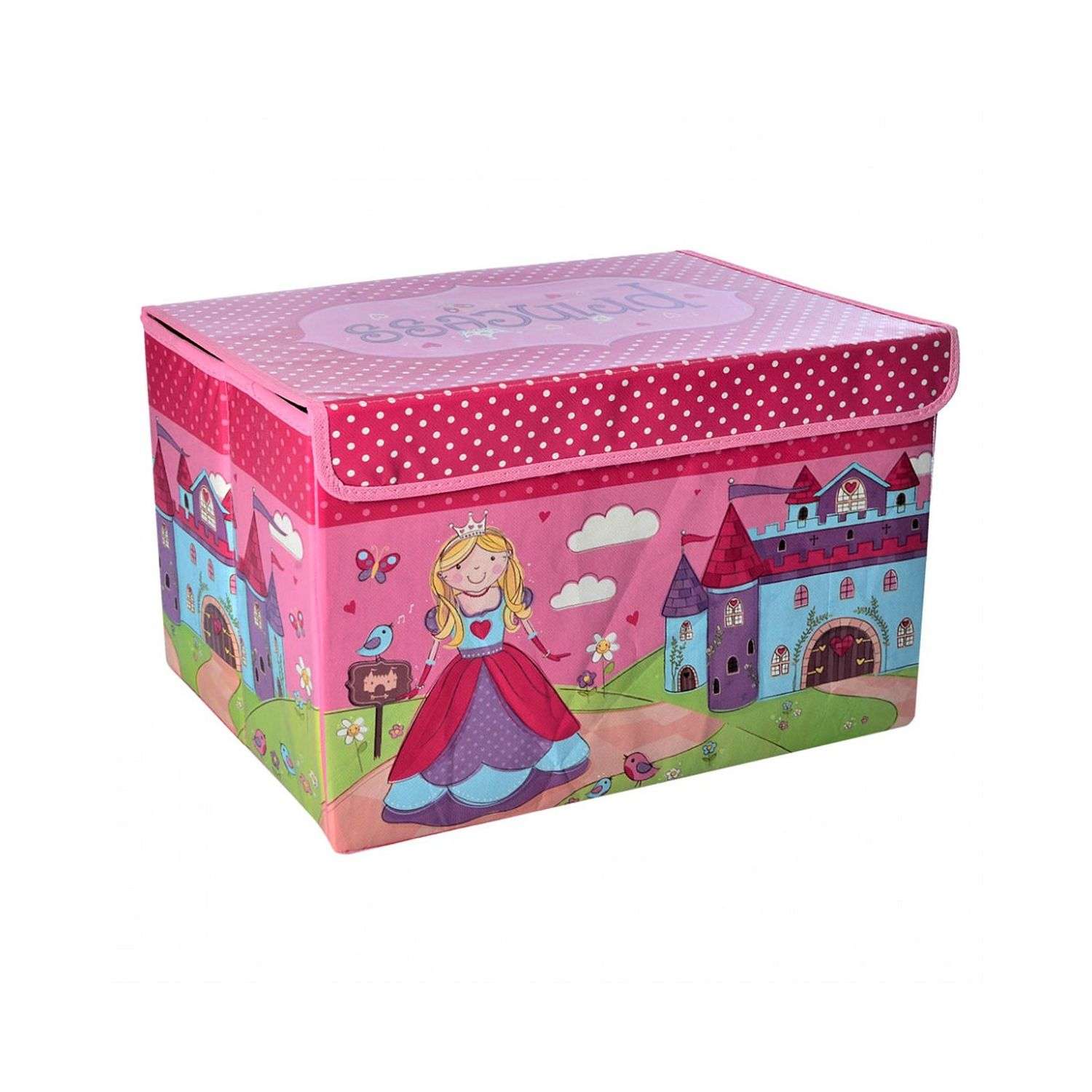 Короб для игрушек Uniglodis Розовый - фото 1