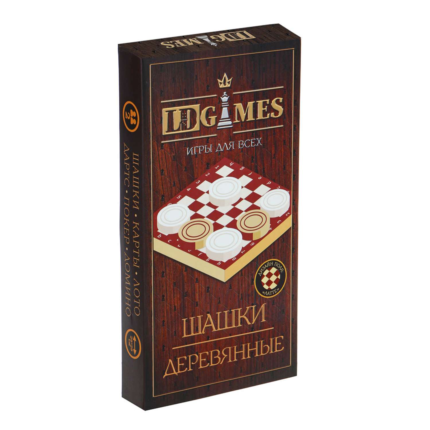 Настольная игра LDGames шашки - фото 2