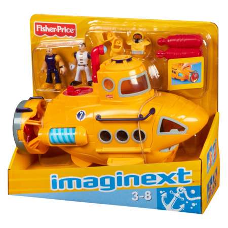 Набор транспорта IMAGINEXT Fisher-Price Океан N8270