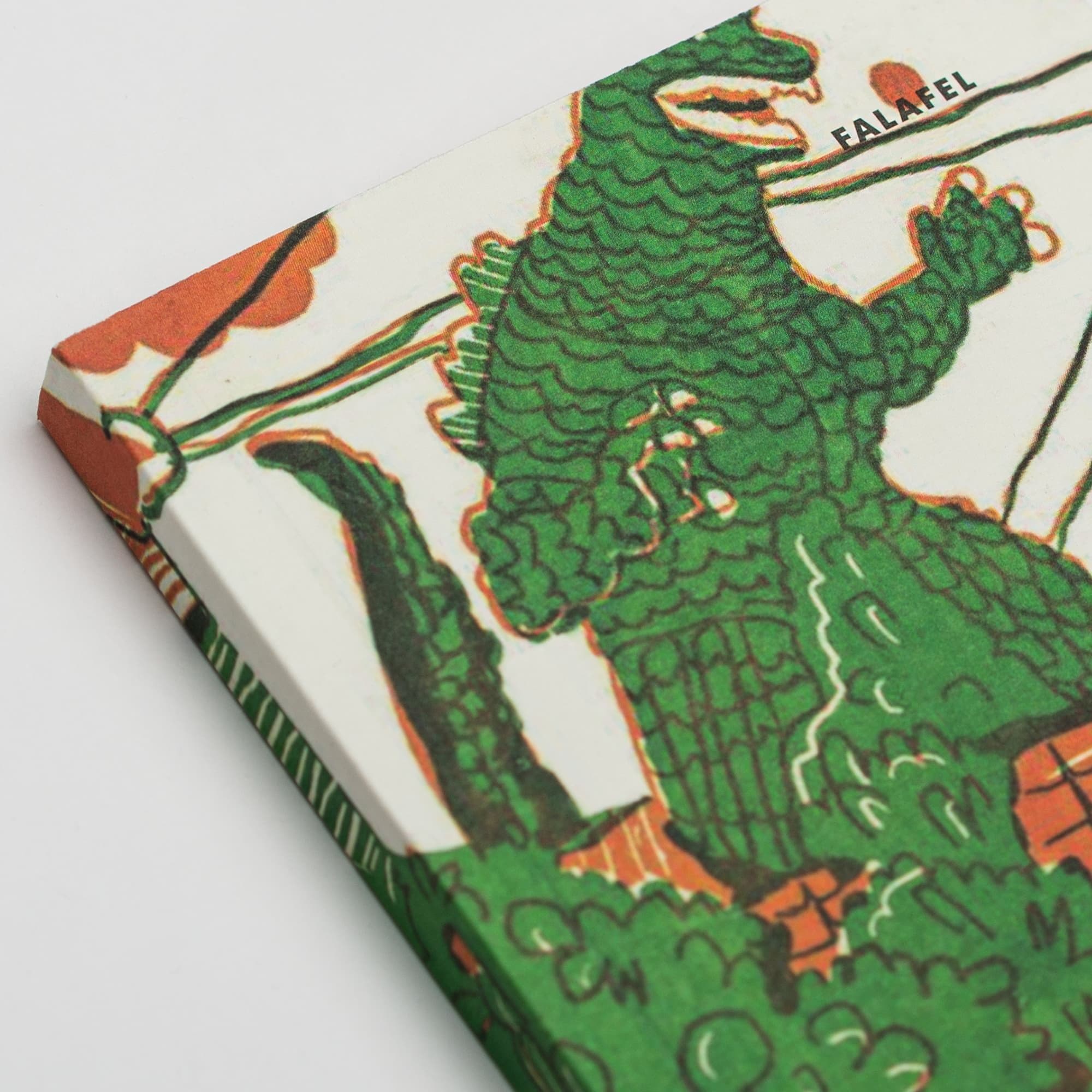 Блокнот в точку Falafel books формата А6 Godzilla - фото 8