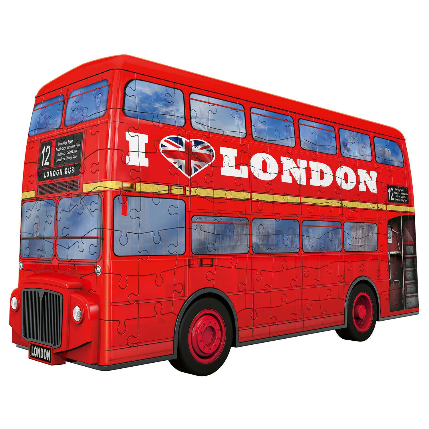 Пазл 3D Ravensburger Лондонский автобус 216элементов 12534 - фото 3