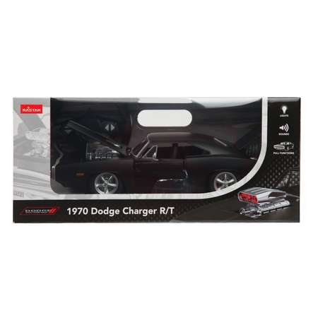 Машина Rastar РУ 1:16 Dodge Charger Черная 99010