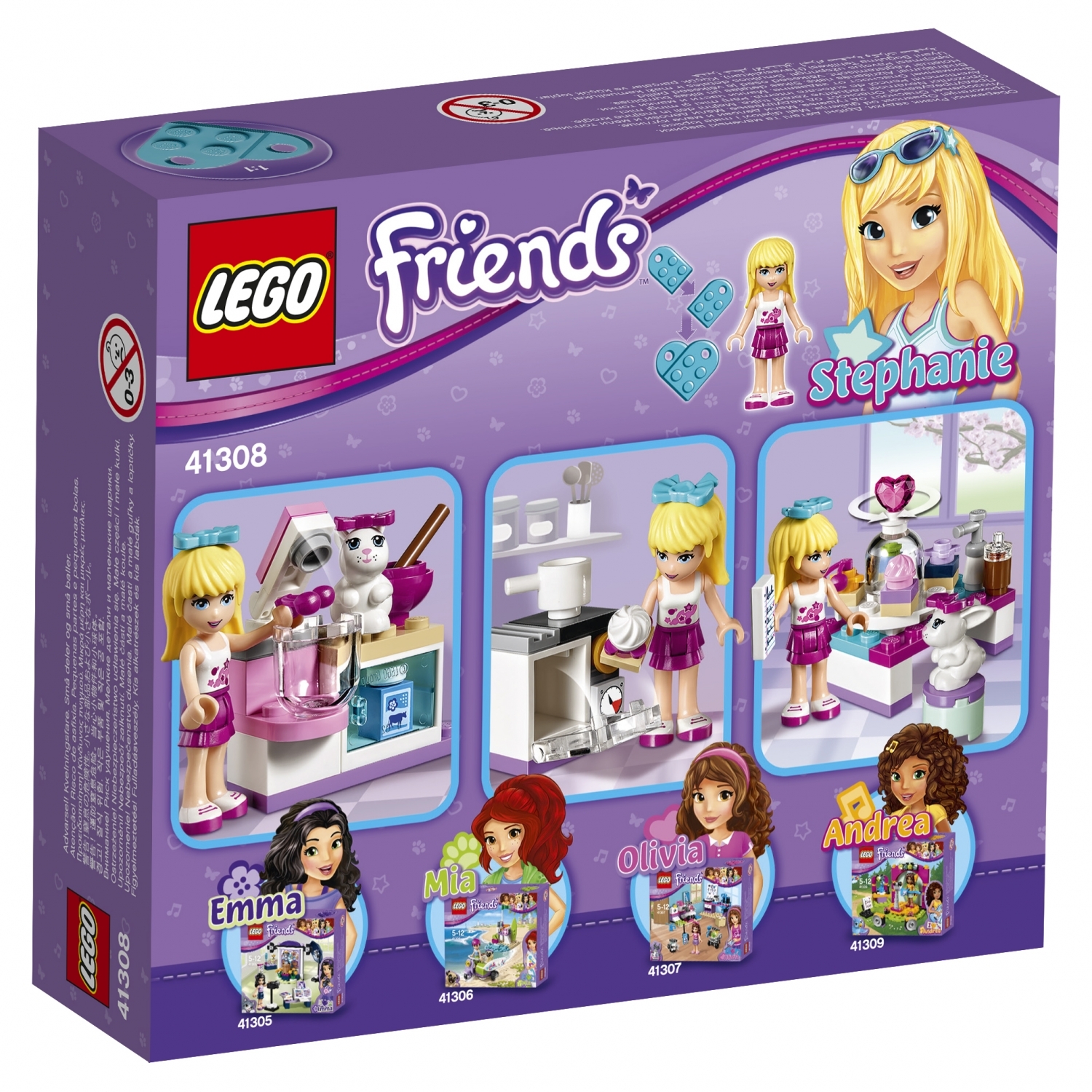 Конструктор LEGO Friends Кондитерская Стефани (41308) - фото 3