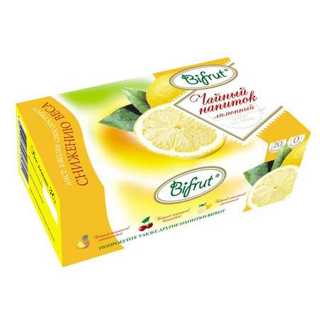 Напиток чайный Bifrut лимон 30г