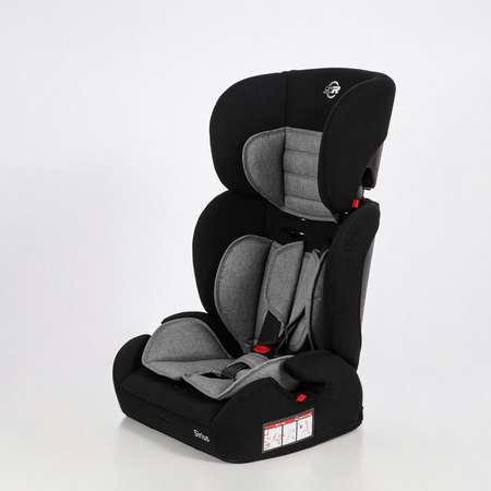 Автокресло Street Racer BC702F / SIRIUS ISOFIX (9-36 кг) черный/серый