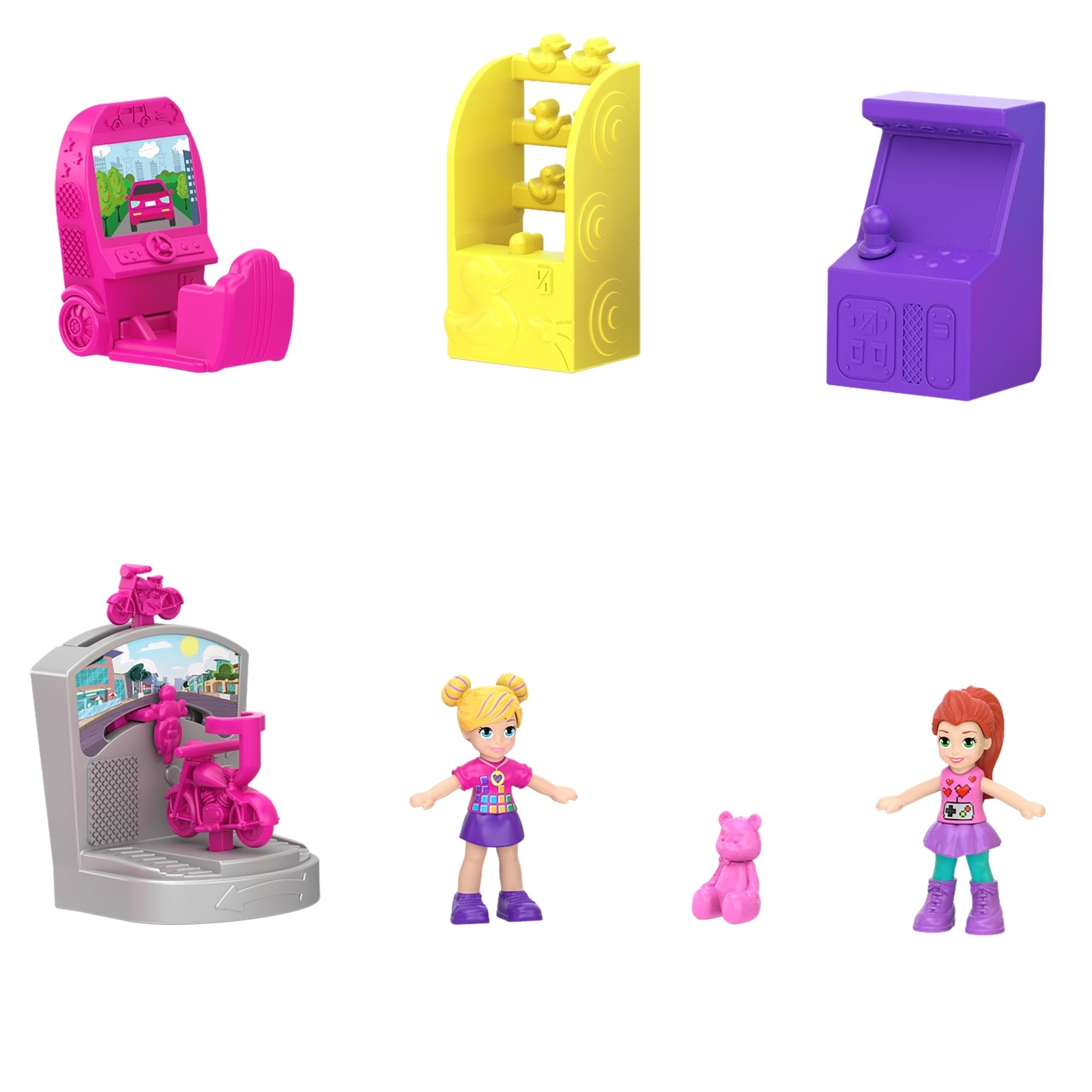 Набор игровой POLLY POCKET Полливиль станция Игровая комната GFP41 GGC29 - фото 6